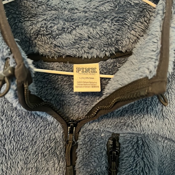 Pink teddy sweater - colour navy - size large - Picture 2 of 2